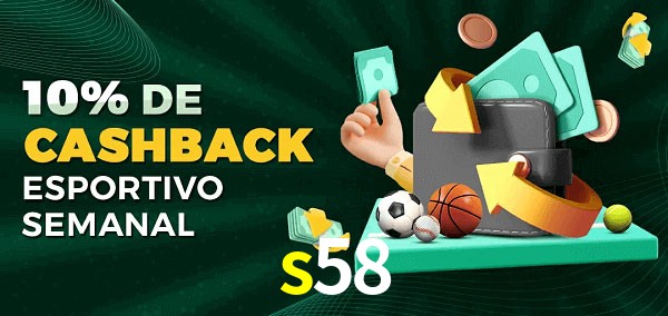 10% de bônus de cashback na s58